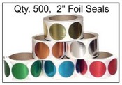 Embosser Foil Seal
Foil Seals
Blank seals for use with embossers