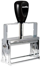 Justrite Plain Self-Inking 41-PL Stamp