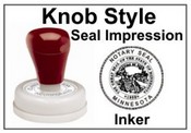 Knob Seal Impression Inker