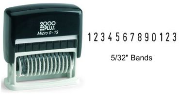 Micro 2000 Plus Numbering Stamp 0-13
COLOP S-120/13 Micro Numbering Stamp