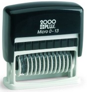 Micro 2000 Plus Numbering Stamp 0-13
COLOP S-120/13 Micro Numbering Stamp