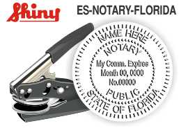 Florida Notary Embosser
Notary Public Embossing Seal
Notary Public