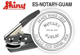 Guam Notary Embosser
Notary Public Seal