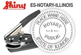 ILLINOIS Notary Embosser
Illinois Notary Public Embossing Seal
Illinois Notary Public
Notary Public