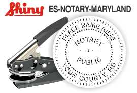 Maryland Notary Embosser
Maryland State Notary Embossing Seal
Notary Public Embossing Seal
Notary Public Seal