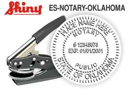 Oklahoma Notary Embosser
Oklahoma State Notary Public Seal
Oklahoma Notary Public Embossing Seal
Oklahoma Notary Seal
Notary Public Seal