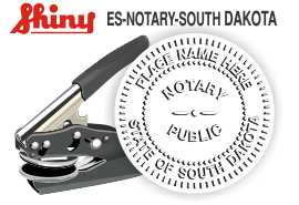 South Dakota Notary Embosser
South Dakota Notary Public Embossing Seal
South Dakota Notary Public Seal
South Dakota Notary Seal