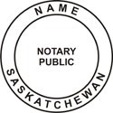 Notary Stamp
Saskatchewan Pre-Inked Notary Stamp