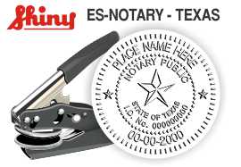 Texas Notary Embosser
Texas State Notary Public Embossing Seal
Texas Notary Public Embossing Seal
Texas Notary Public
Notary Public Seal