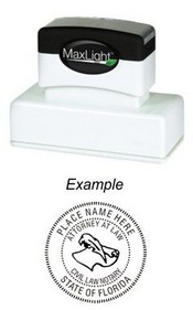 Notary Stamp
Florida Civil Law Pre-Inked Notary Stamp