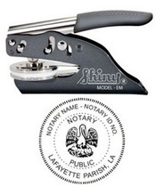 Louisiana Notary Embosser
Louisiana State Notary Public Seal
Louisiana State Notary Embossing Seal
Notary Public Embossing Seal
Notary Public