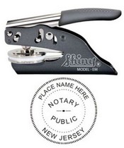 New Jersey Notary Embosser
New Jersey State Notary Public Seal
New Jersey Notary Public Embossing Seal
Notary Public Embossing Seal
Notary Public Seal