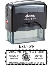 Notary Stamp
Wyoming Self-Inking Notary Stamp
Wyoming Notary Stamp
Wyoming Public Notary Stamp
Public Notary Stamp