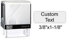 2000 Plus P-10 Self Inking Printer
P-10 COLOP P-10 Self-Inking Stamp