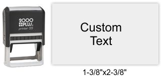 2000 Plus Printer P-55 Self Inking Stamp
P-55 COLOP Printer Self Inking Stamp