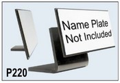 #P220 Black Plastic Angle Base