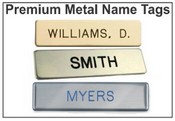 Metal Military Style Name Tags
Metal Badges
Metal Name Badges