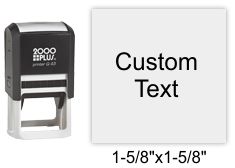 2000 Plus Printer Q-43 Self Inking Stamp
COLOP Printer Q-43 Self Inking Stamp