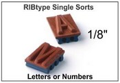 A10 RibType 1/8" Single Sort