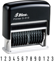 Shiny S-312 Self-Inking 13 Band Stamp