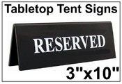 No Soliciting - 3" x 10" Engraved Table Top Tent Sign
3" x 8" Table Top Tent Sign
No Soliciting Table Top Tent Sign
2" x 8" Engraved Table Top Tent Sign
2" x 6" Engraved Table Top Tent Sign
Tent Signs
Table Top Tent Sign