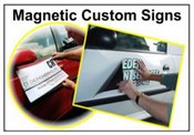 Vehicle Magnetic Signs