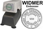 Widmer Electric Embosser Machine
