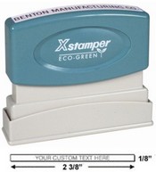 X-Stamper N05
N05 Xstamper Pre-Inked Single Line Stamp 1/8" x 2-3/8"