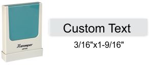 XStamper N37
Xstamper N37, One Line Stamp - 3/16" x 1-9/16"