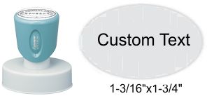 XStamper N57
Xstamper N57, Pre-Inked Round Stamp 1-3/16" x 1-3/4" Oval