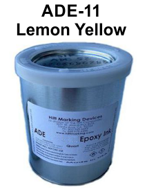 ADE11 Quart Lemon Yellow Epoxy Ink