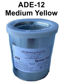 ADE12 Medium Yellow Epoxy Ink Quart