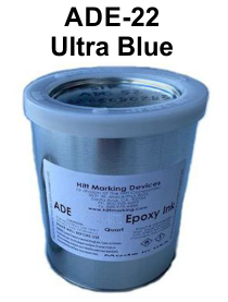 ADE22QT, Epoxy Ink ADE22 Quart Ultra Blue
Epoxy Ink