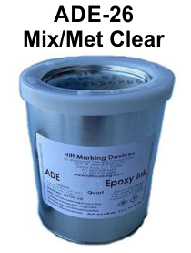 ADE26QT, Epoxy Ink ADE26 Quart Mix/Met Clear
Epoxy Ink