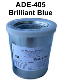 ADE405Q, Epoxy Ink ADE405 Quart Brilliant Blue
Epoxy Ink