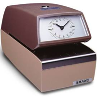 Amano 4846/3706 4 Digit Numbering Time and Date Stamp