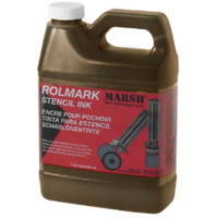 Marsh 20923 White Stencil Ink - 1 Quart Jug For Arts & Crafts | Water Resistant, Easy To Use