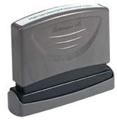 C05 - XstamperVX Pre-Inked Single Line Stamp 1/8" x 2-3/8"