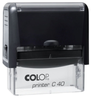C-40 COLOP Printer Self Inking Stamp