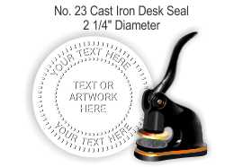 123 Cast Iron Embosser