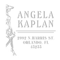 MONOGRAM EMBOSSING SEAL
Custom Fashion Girl Address Embosser