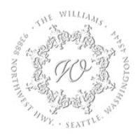 MONOGRAM EMBOSSING SEAL
Custom Monogram Address Embosser