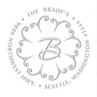 MONOGRAM EMBOSSING SEAL
Custom Monogram Address Embosser