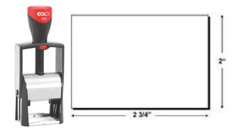 2800 Self-Inking Plain Stamp
2800 Self-Inking Stamp