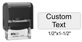 C-20 COLOP Printer Self Inking Stamp