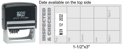 P-60-H COLOP Self-Inking High Side Dater