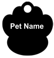 Engraved Pet Tag