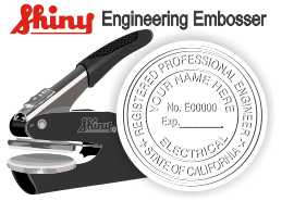 Engineer Hand Held Embossing Seal