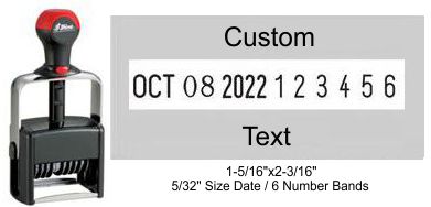 Shiny H-6404/DN
Self-Inking Line Dater and Numberer