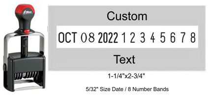 Shiny H-6408/DN
Self-Inking Line Dater and Numberer